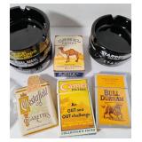 Lot of Vintage Ashtrays and Tobacco Collectibles