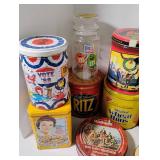 Large Promotional Tin Lot