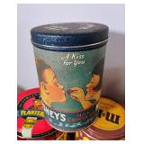 Large Promotional Tin Lot