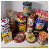 Large Promotional Tin Lot