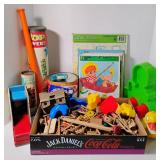 LARGE LOT Vintage Toys and Puzzles