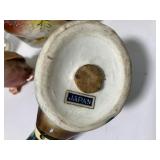 Vintage Pheasant Juice Glasses and Salt and Pepper Shakers