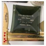 Vintage Advertising Promotional Items Ellendale, Geneva, Kiester MN, Lake Mills, Joice IA