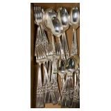 Very Nice Set of Flatware by Oneida -Community Morningstar 60 PC