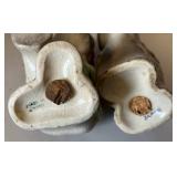 Vintage Circus Horse Planter and Circus Elephant S&P Promo Item Leon IA