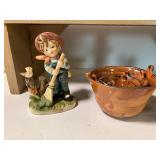 Vintage Planters and Figurines