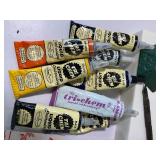 Lot of Vintage Art and Desk/Office Items Iron Receipt Holder