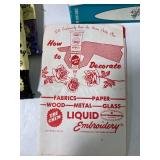 Lot of Vintage Art and Desk/Office Items Iron Receipt Holder