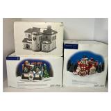 Lot of 3 Dept. 56 Christmas Villages