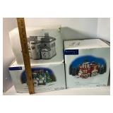 Lot of 3 Dept. 56 Christmas Villages