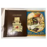 Set of Two Vintage Scrapbooks