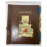 Set of Two Vintage Scrapbooks