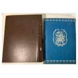 Set of Two Vintage Scrapbooks