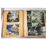 Set of Two Vintage Scrapbooks