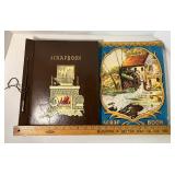 Set of Two Vintage Scrapbooks