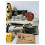 Lot of Vintage/Antique Shaving Vanity Items