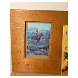 Vintage Louis Marx Johnny West Thunderbolt Horses, Western Books, Bookends