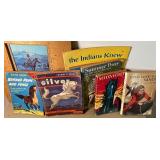 Vintage Louis Marx Johnny West Thunderbolt Horses, Western Books, Bookends