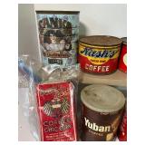 Vintage Coffee Tins