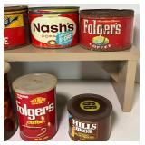 Vintage Coffee Tins
