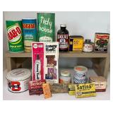 Vintage Lot of Home Cleaning Items-Fun Display Pieces