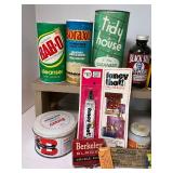 Vintage Lot of Home Cleaning Items-Fun Display Pieces