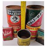 Vintage Tobacco Tins