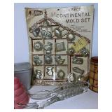 Vintage Kitchen Collectibles Bumble Bee Stacking Measuring Cups NOS HIRCO Mold Set, Canisters