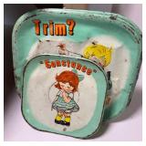 LARGE Lot Vintage Toys Penny Brite Dolls, Farm Animals