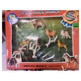 LARGE Lot Vintage Toys Penny Brite Dolls, Farm Animals