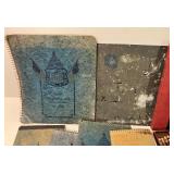 Vintage Office Supplies Brass Mouse Receipt Holder