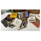 Lot of Vintage Tobacco Tins and Matchbooks