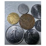 French Currency 8 PC Lot