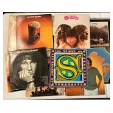 Vintage Record Albums Lot of 13 Kiss, Chicago, Heat