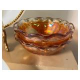 McBeth Evans Translucent Depression Monex Sweetheart Plate and Glassware Lot