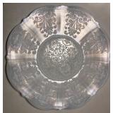 McBeth Evans Translucent Depression Monex Sweetheart Plate and Glassware Lot