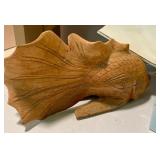 Vintage Asian Decor Water Carrier Planter, Wall Pockets, Trinkets