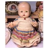 Antique Bisque and Porcelain Dolls