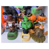 Halloween Decor Talking Candy Dispenser, Bobbleheads