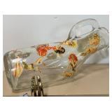 Vintage Brass Spittoon, Ashtray and Bank Lot Souvenir Roulette Wheel Ashtray