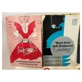 Vintage Crisco Wecolite 3-D Cookie Cutters Promo and Vintage Cookbooks