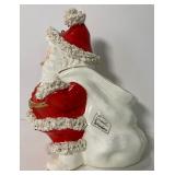 Vintage Spaghetti Trim Santa Claus Large Planter by Napco