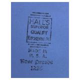 Lot of Cadet Blue Hall