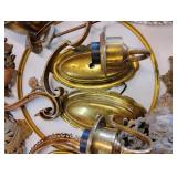 Vintage Antique Lamp Parts