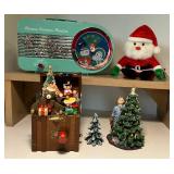Mr. Christmas North Pole Snow Tunes Radio and Decor