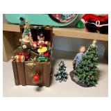 Mr. Christmas North Pole Snow Tunes Radio and Decor