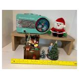 Mr. Christmas North Pole Snow Tunes Radio and Decor