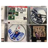 Lot of 9 Playstation Games 1998-99 Nascar, NBA Live 98 and More