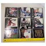 Lot of 9 Playstation Games 1998-99 Nascar, NBA Live 98 and More