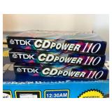 Panasonic 4 Head VCR NEW IN BOX and TDK Cassette Tapes